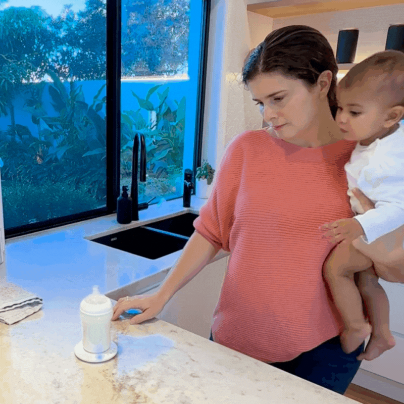 fast reading bottle thermometer - Safer Baby